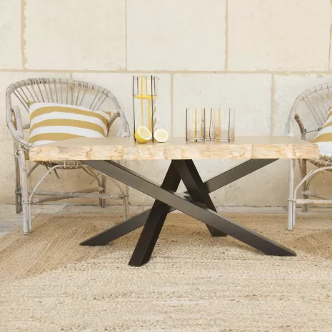 Le Modeste Ripaton ✓ Parfait pour des plateaux jusqu'à 160 cm✓ Solide, il supporte jusqu'à 150 kilos✓ Pratique, livré à plat, pr