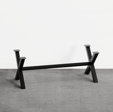 Structure de table Croisée Sur Mesure Ripaton ✓ Adaptée à vos plateaux de 60 à 300 cm de long✓ Solide, il supporte 350 kilos par