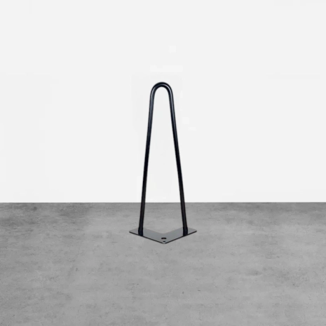 Hairpin leg - Pied de table en épingle simple de hauteurs 30, 40 cm