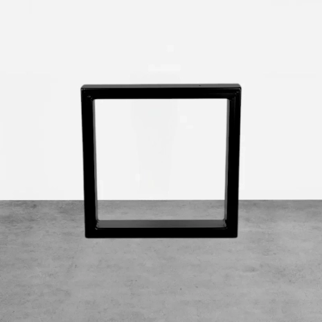 Pied de table carré pour table basse, banc 40 × 40 cm