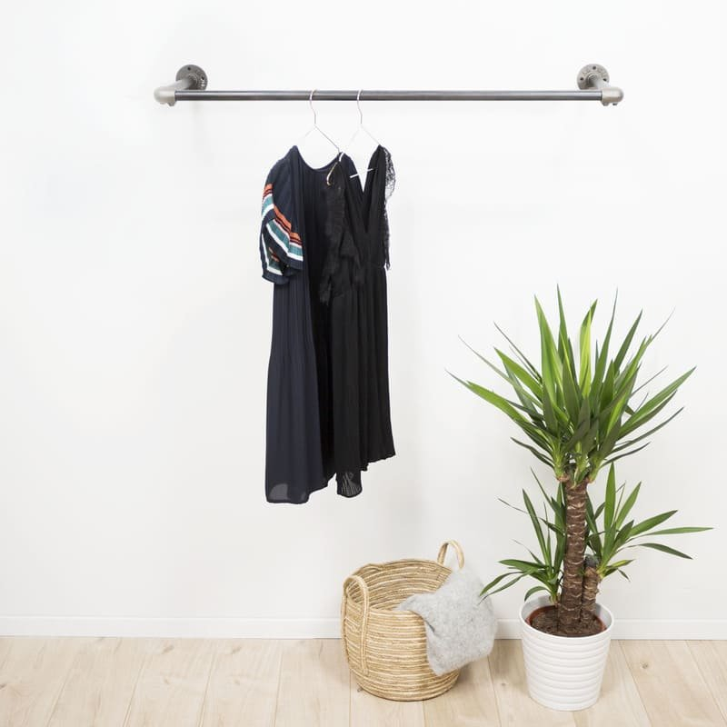 L' Adroit - Wall-mounted clothes rack - Ripaton steel