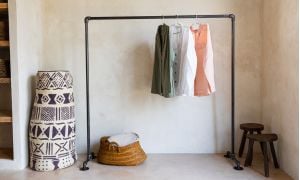 Planken en kledingrekken