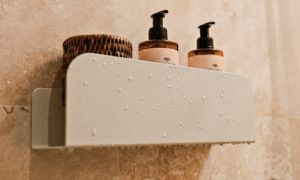 Shower shelf no drilling required