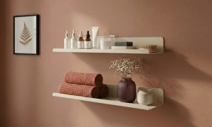 Wall-mounted frame rack