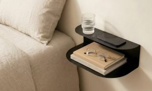 Wall shelf bedside table